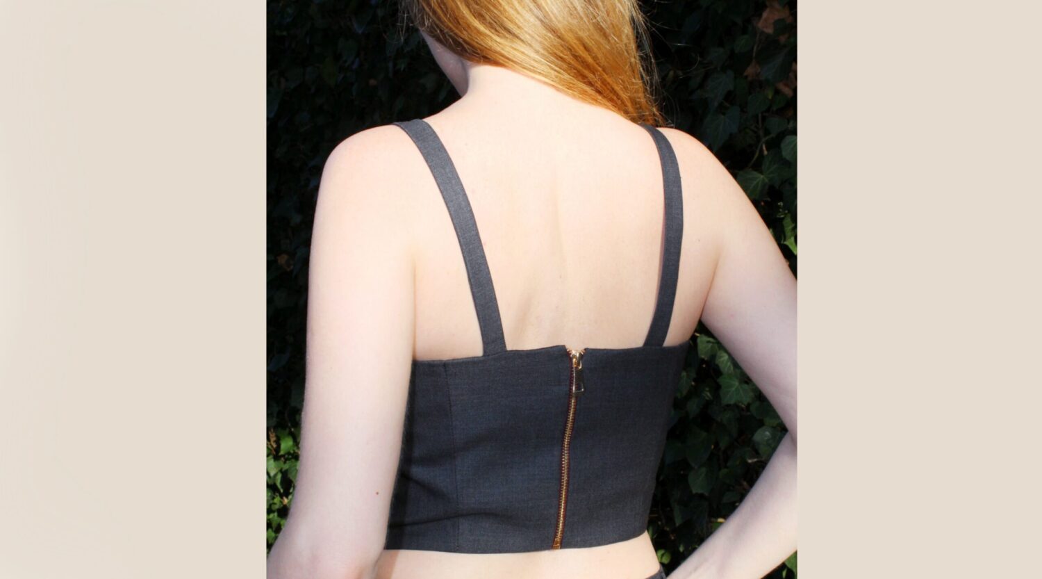 Corset Top easy PDF Sewing Pattern |XXS-XL|Instant Download| Women's Crop Top sweetheart neckline | top bustier sewing pattern with zipper - Image 4