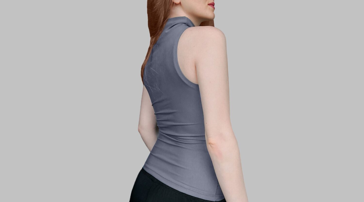 Asymmetrical Off Shoulder Knit Bodycon top PDF Sewing Pattern , beginner friendly pattern , XS-XL , instant download , women top pattern - Image 5